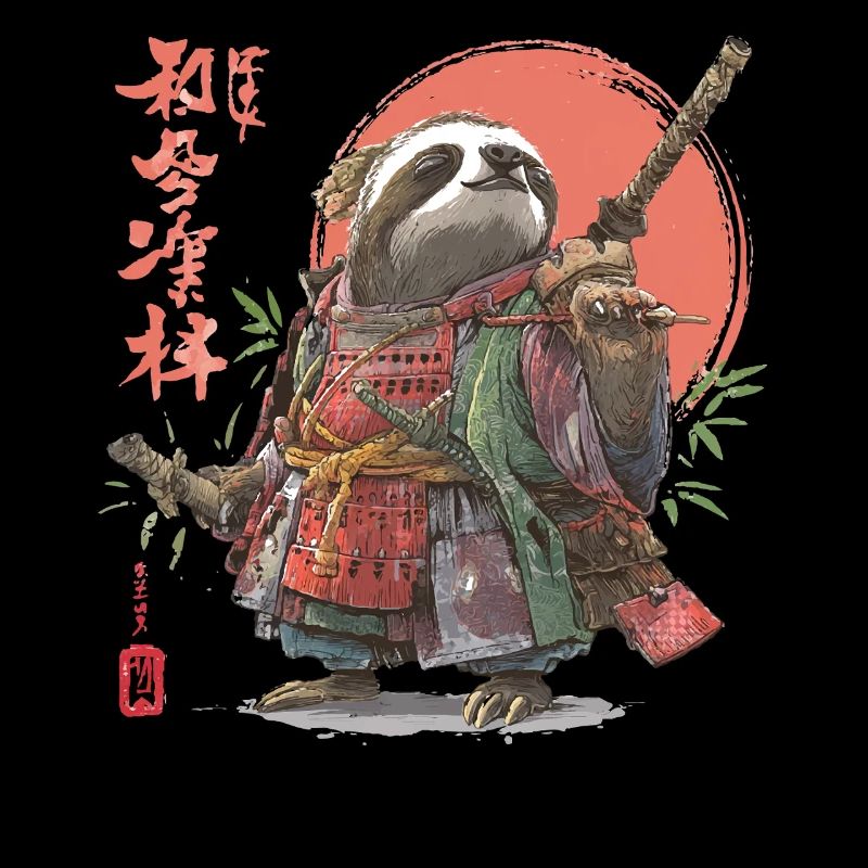 Sloth Samurai Warrior