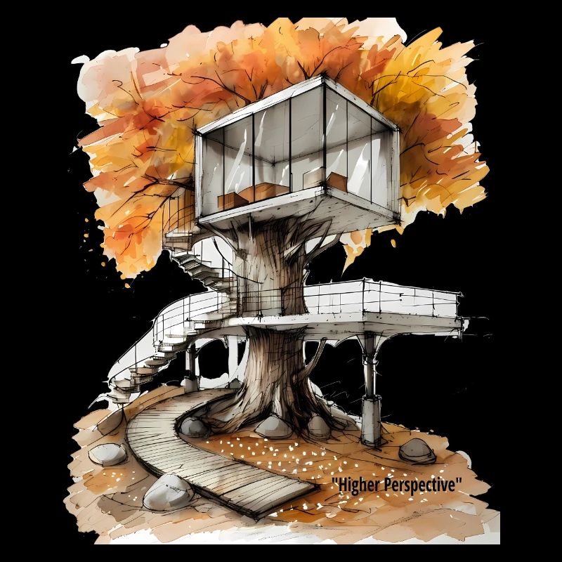 Autumn Treehouse Skydeck
