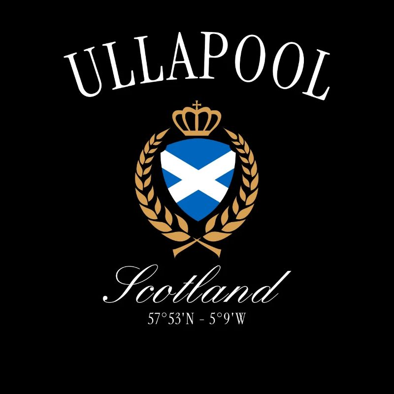 Ullapool Schottland Wappen Krone – Reise Souvenir