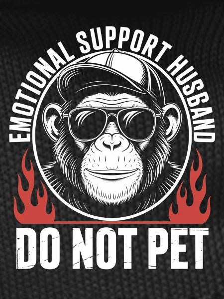 Emotional Support Husband Monkey