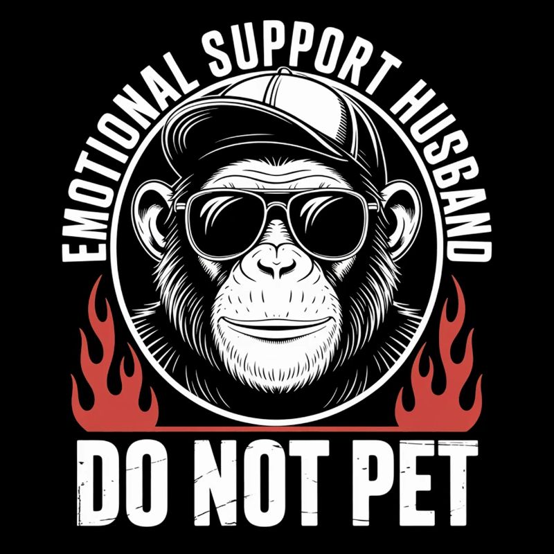 Emotional Support Husband Monkey