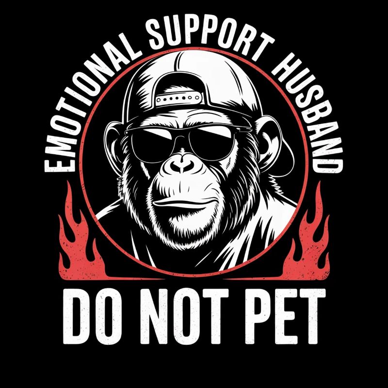 Emotional Support Husband Tee