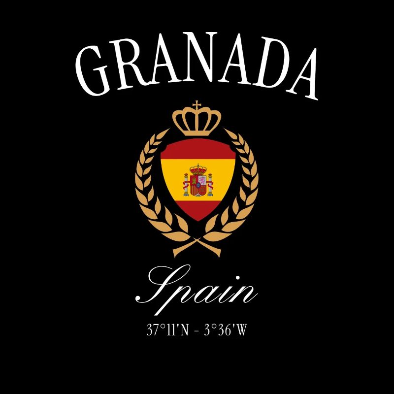 Granada Spanien Wappen Krone – Reise Souvenir