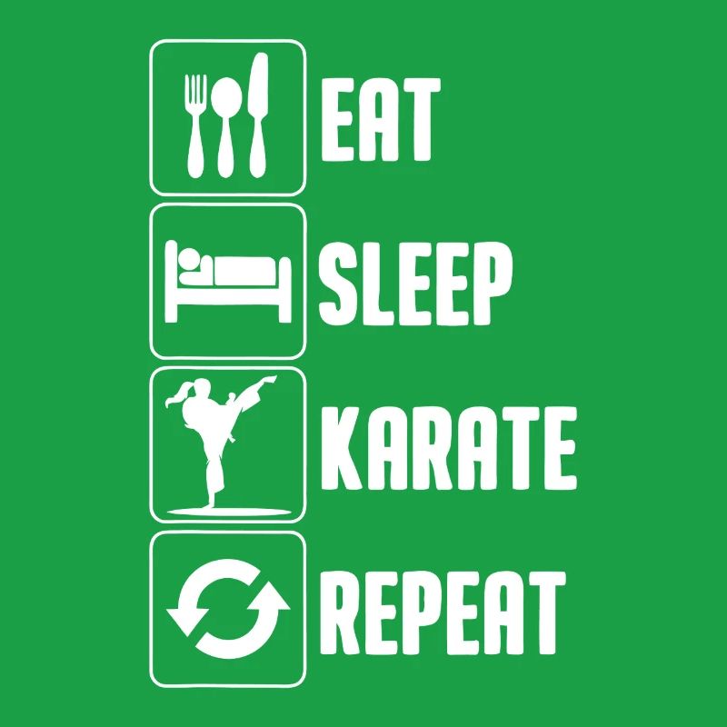 Eat Sleep Karate Repeat