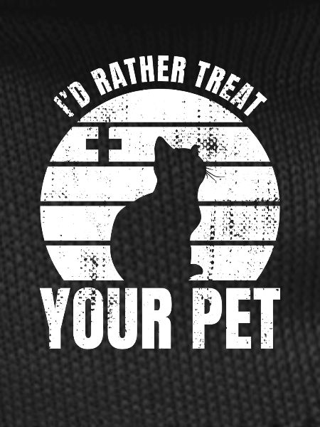 I would rather treat pets