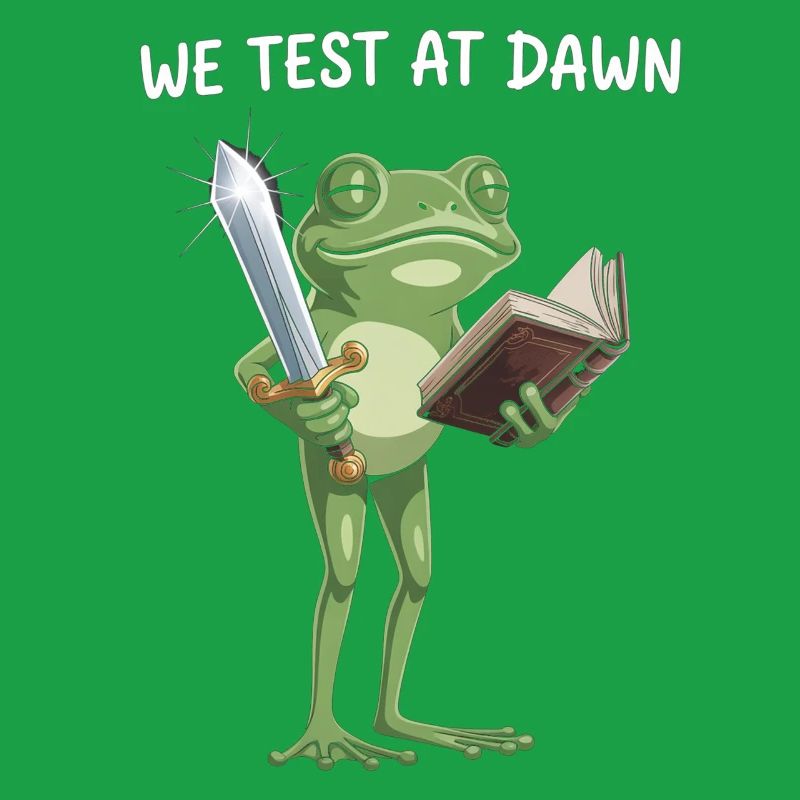 Dawn Quest Frog : Épée et Tome