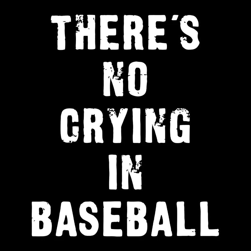 Baseball Motto Bold Tee