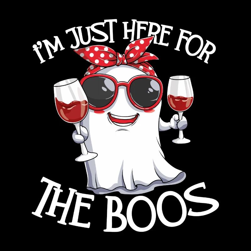 Wine Ghost Boo Party