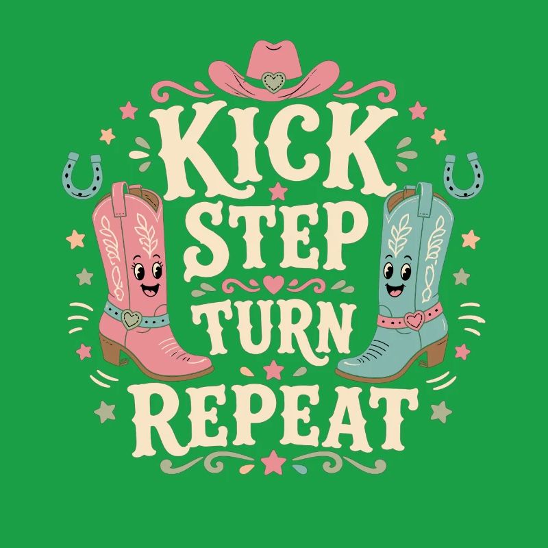 Kick Step Turn Repeat