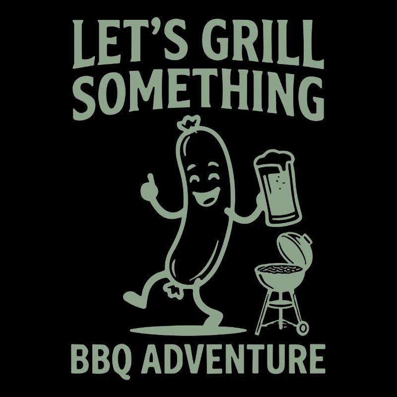 Grillons quelque chose d’aventure barbecue