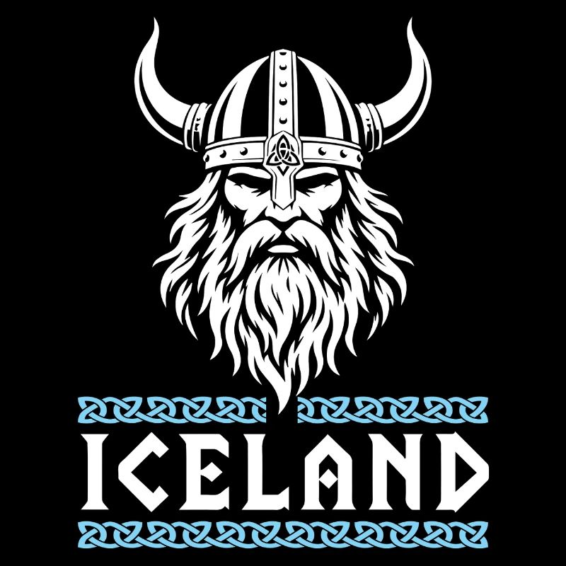 Insel-Wikinger-Nordhelm Odin-Design