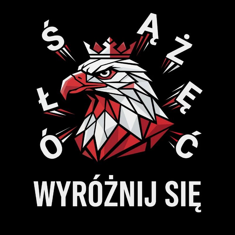 Fierté de Pologne Aigle Blanc Wyróżnij Się