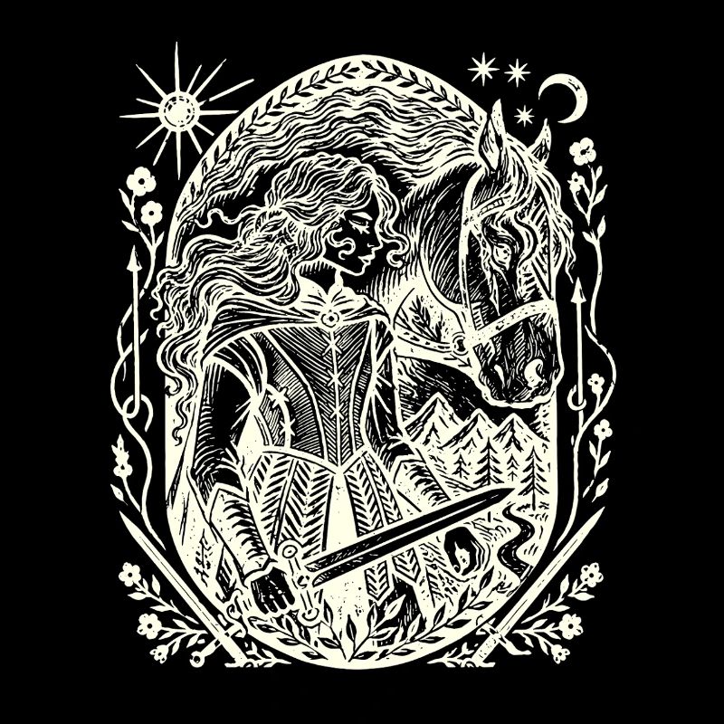 Moonlight Forest Magic Circle