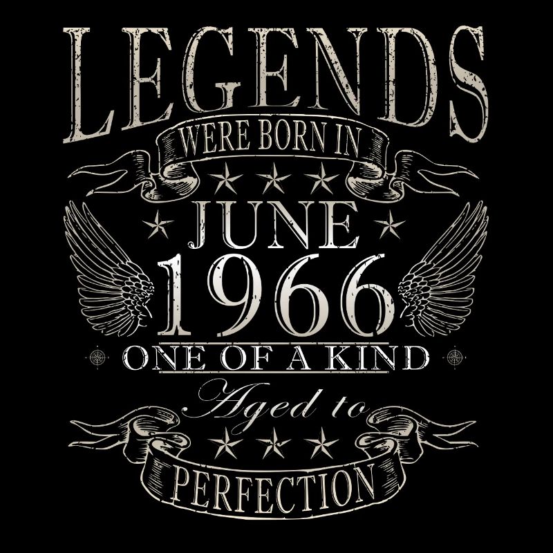 Juni 1966 Vintage-Retro-Geburtstagsgeschenk