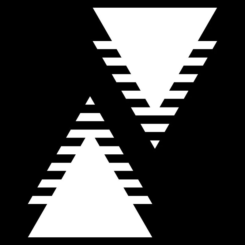 geometric triangles design