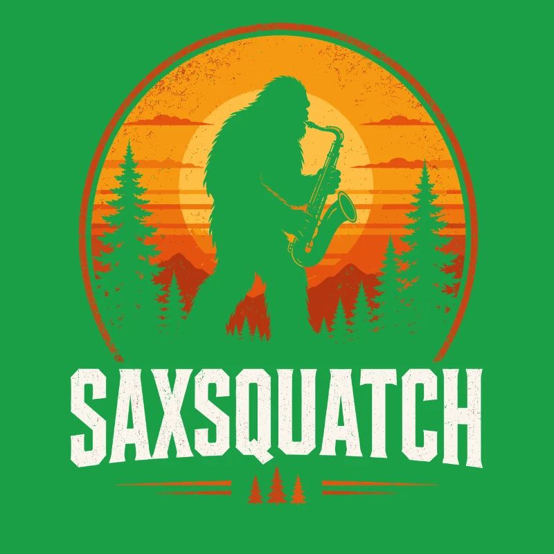Sasquatch Jazz Sunset Logo
