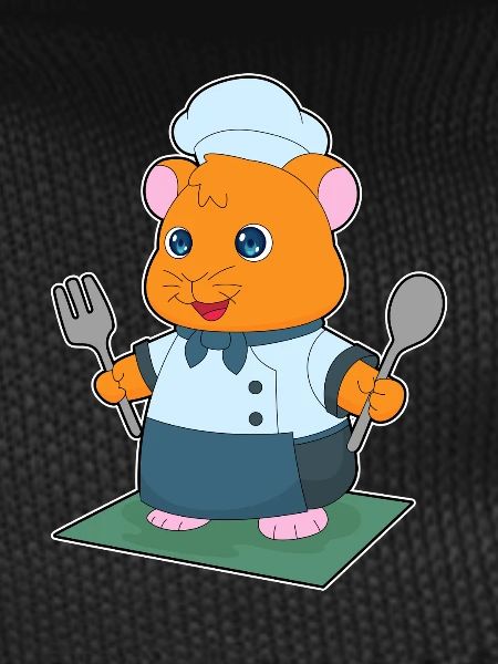 Hamster Cutlery Cooking Kitchen