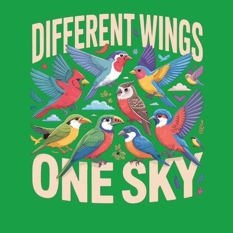 Different Wings One Sky Vogel