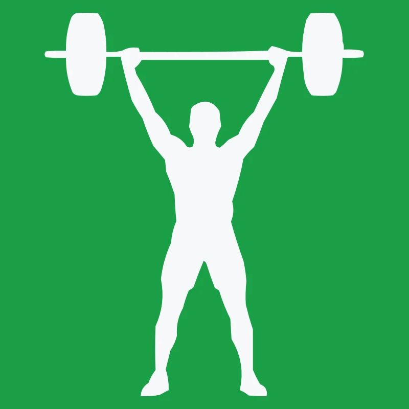 Weightlifting Silhouette Weight Training