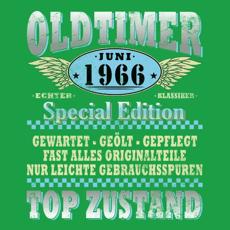 60. Geburtstag Geschenk Mann Oldtimer Juni 1966 
