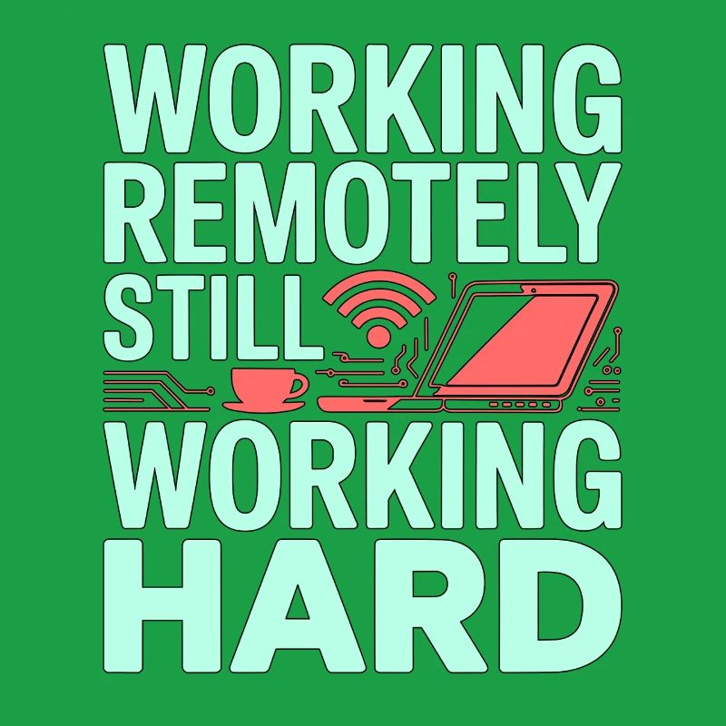 Remote Developer Working Remotely Web Programmer