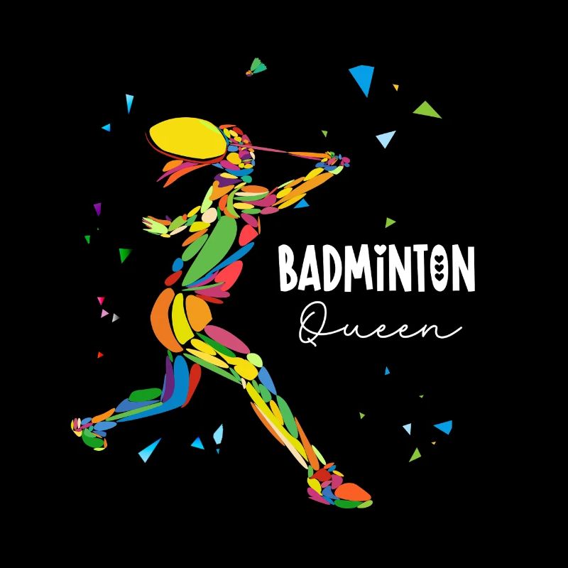 Badminton Queen Rainbow Smash