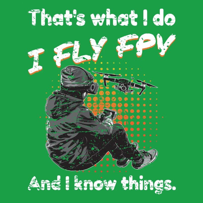 FPV Drone Pilot Freestyle & Racing Gift