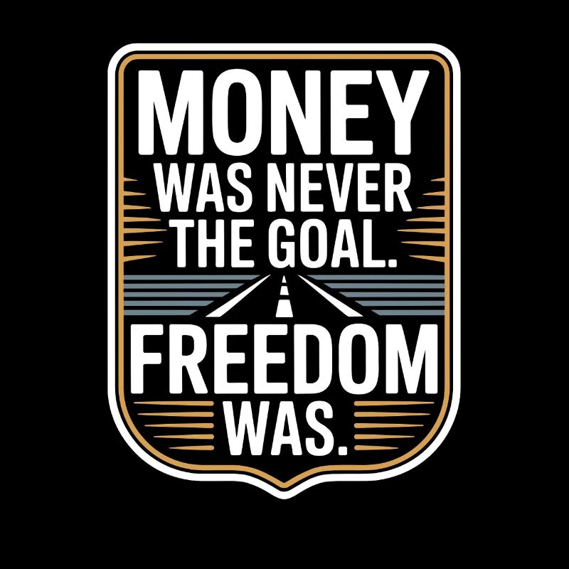 Objectif financier Esprit de liberté Entrepreneur Liberté