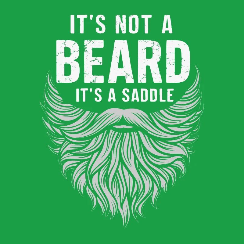 Ce n’est pas une barbe, c’est une selle