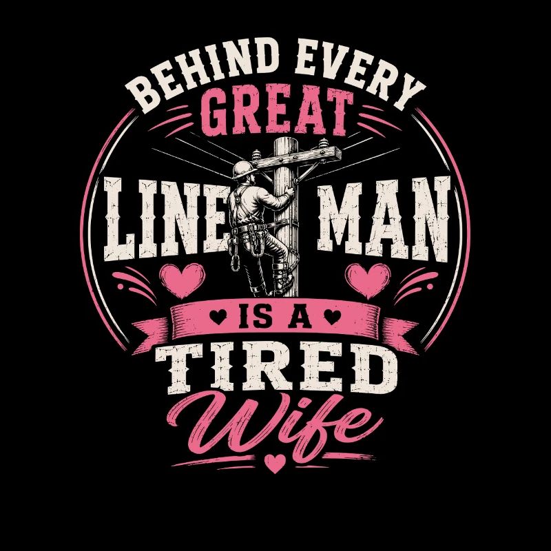 Lineman Love Cable Electricity Technology