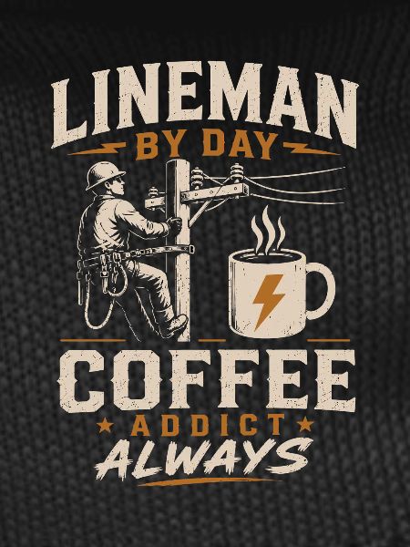 Strom Techniker Kaffee Kabel Arbeit