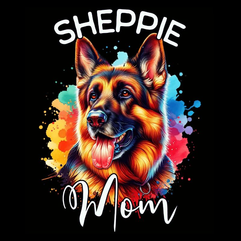 German Shepherd Mama