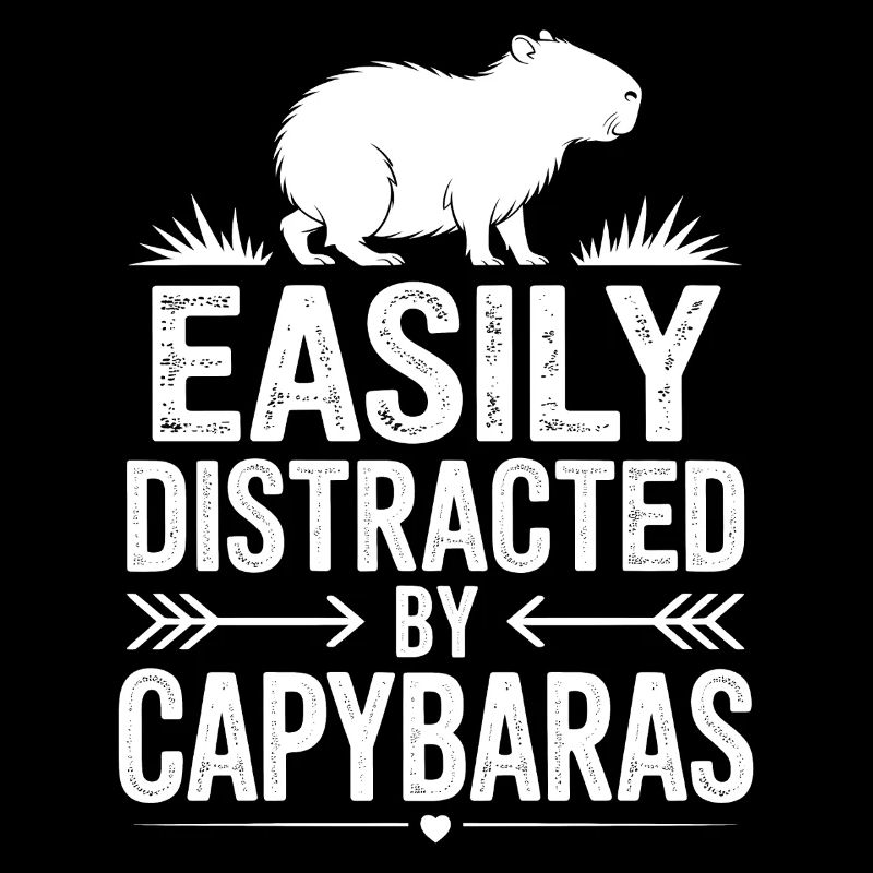 Capybara Dictons Capybara Drôle de capybara Cadeau de capybara