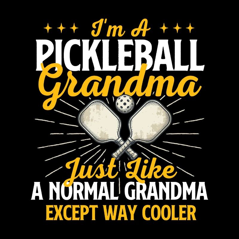 Pickleball Grandma Way Cooler