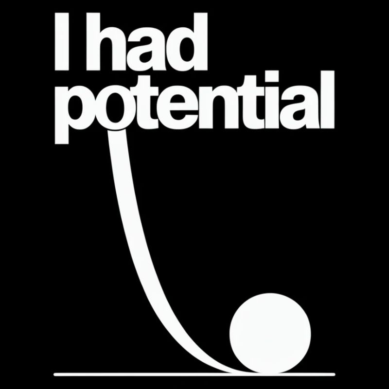 Potential unfolds: typography, graphics, science