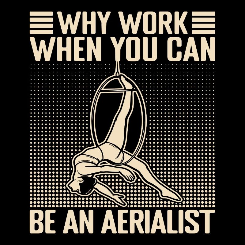 Why Work Can Be Aerialist Circus Performer Gift