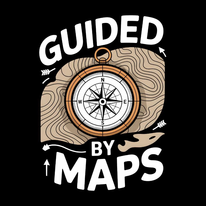 Guided By Maps Topographic Map