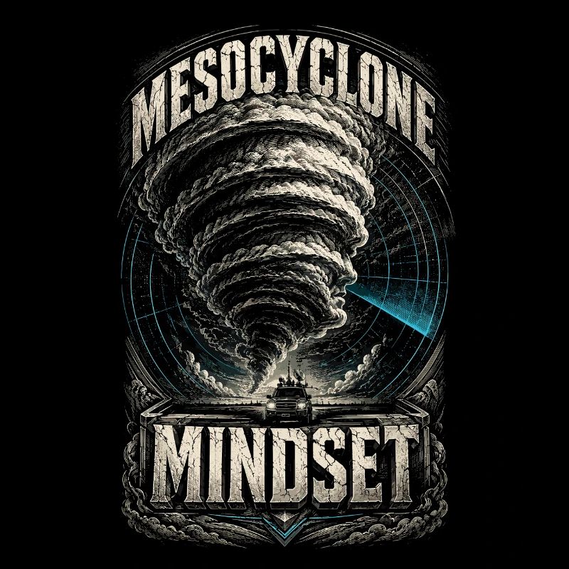 Storm Chaser Meteorologist Mesocyclone Mindset
