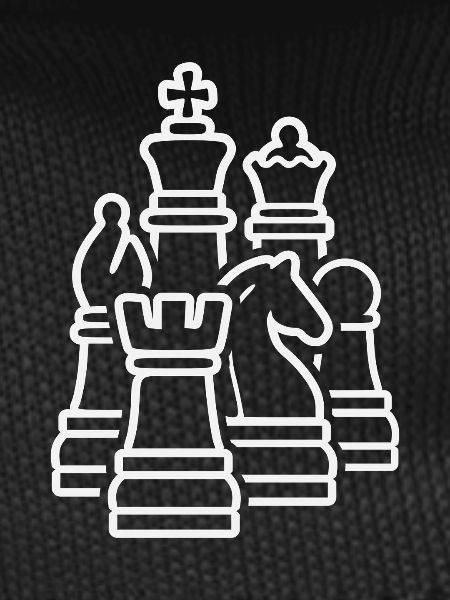 Joueurs d’échecs Pièces d’échecs
