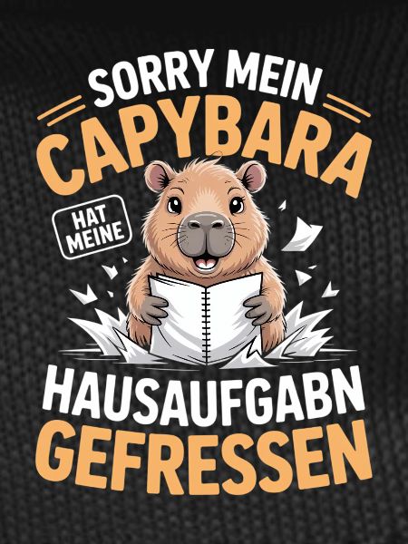 Capybara Hausaufgaben
