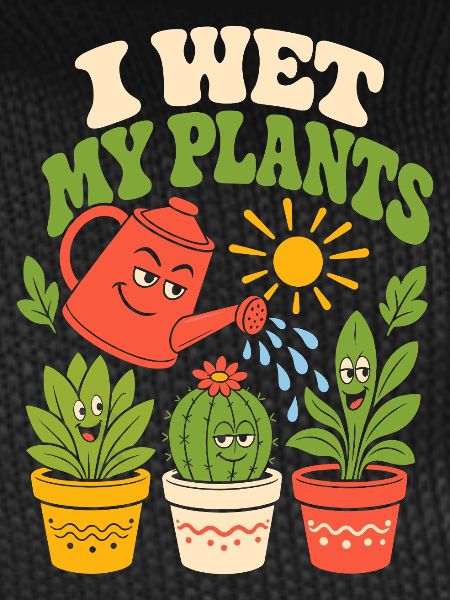 I water my plants
