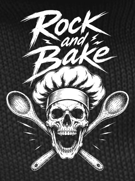Rock and Bake Skull Motif