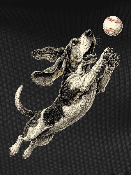 Basset Hound Dog Breed Baseball