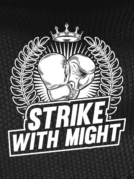 Strike With Might Boxing Gloves