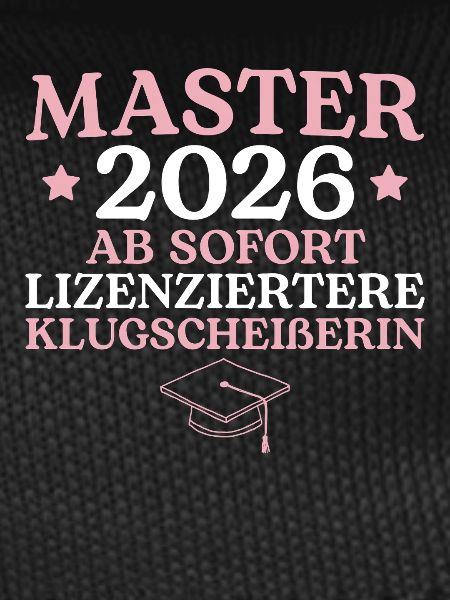 Masterprüfung 2026 Studentin Studium Abschluss