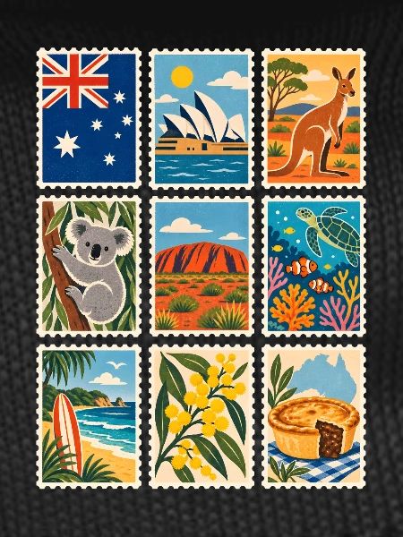 Australien Briefmarken