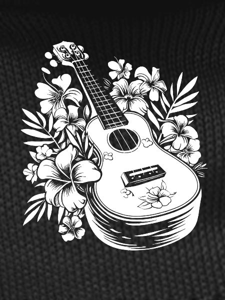 Cartoon Ukulele
