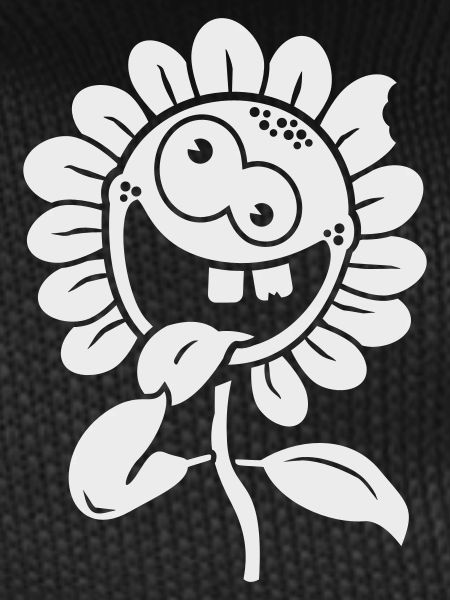 fleur fou 1c négative