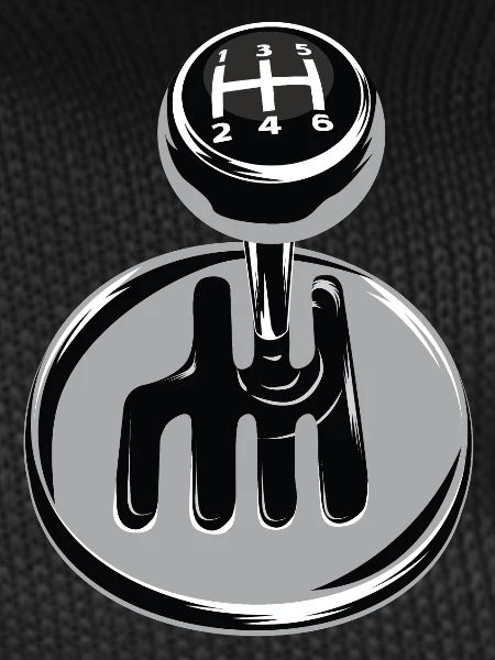 Gear shift - car sport