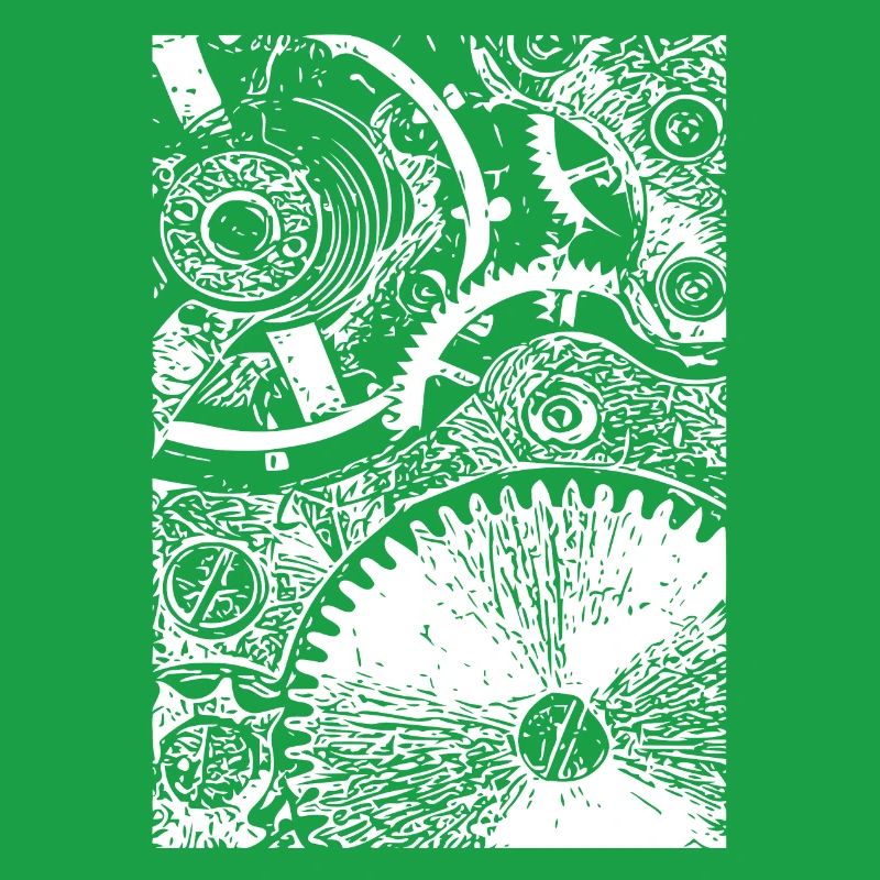 Zahnrad Clockwork Muster
